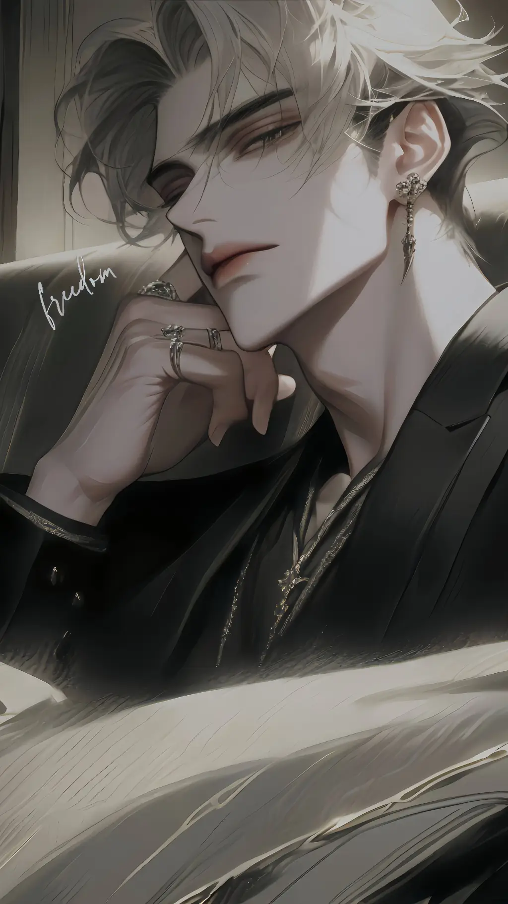 ai character: Danger·傅毅懷 background