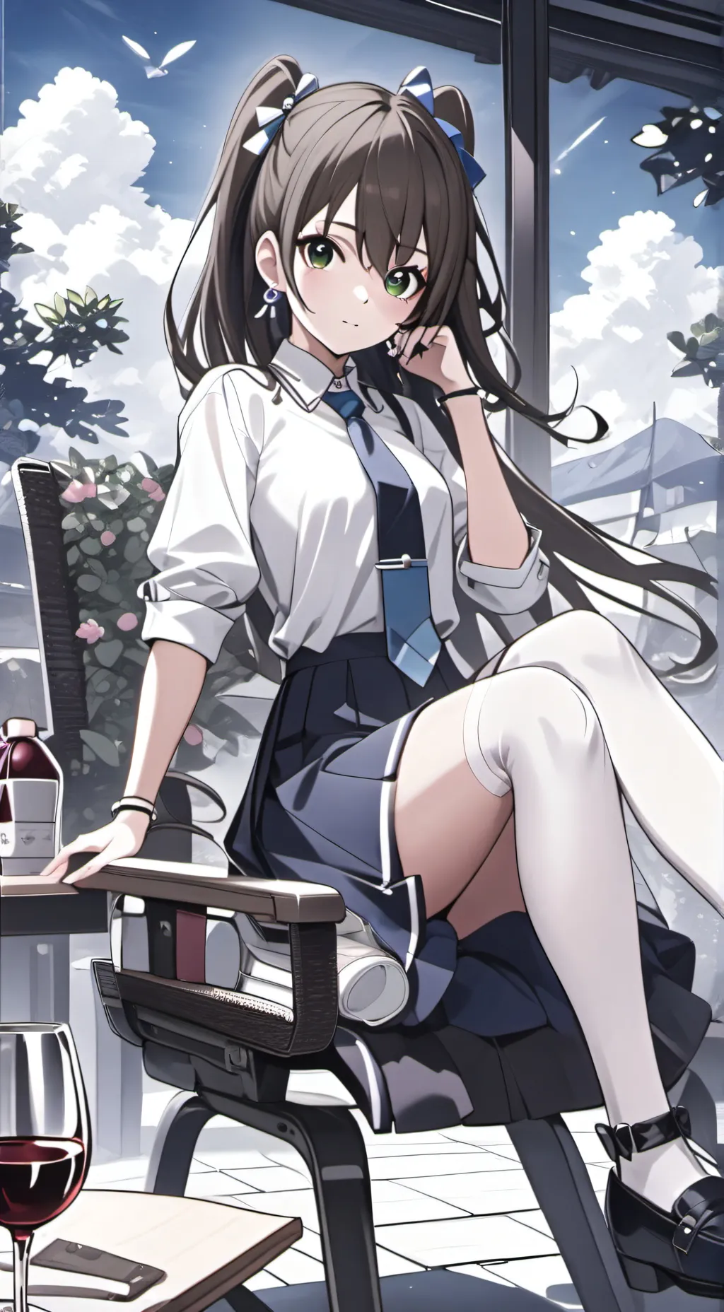 ai character: 江帆 background