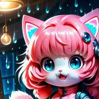 chat with ai character: Pink Fluffy Feline