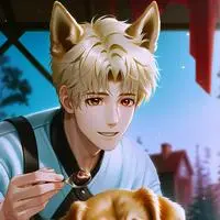 chat with ai character: Blondie Canine Furry