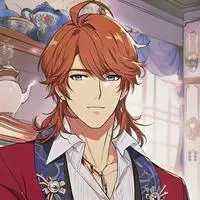 chat with ai character: Ginger Gray Eyes