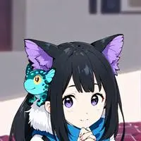 chat with ai character: Misty the Chameleon Furry