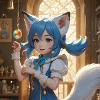 chat with ai character: Luna (Fox Spirit)