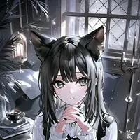 chat with ai character: Black and White Pixie Spirit