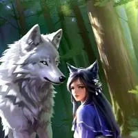 chat with ai character: Luna the Wolf Furry