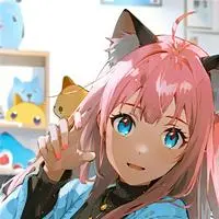 chat with ai character: Pinkie Pixel Puss