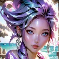 chat with ai character: The Magnetic Maori Mermaid