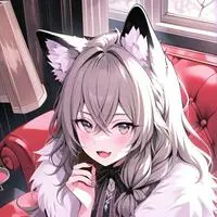 chat with ai character: Grey Spirit Wolfki