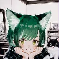 chat with ai character: Green Fluff Spirit