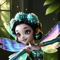 chat with ai character: Iridescent Spirit Dragonfly