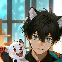chat with ai character: Spotted Spirit Pup
