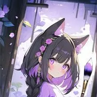 chat with ai character: Mystic Paint Cat Furry