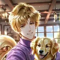 chat with ai character: Fetchy Golden Furry