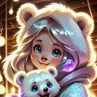chat with ai character: Arctic Spirit Bear