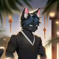 chat with ai character: Nyx the Flirty Feline