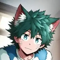 chat with ai character: Deku Cat Spirit