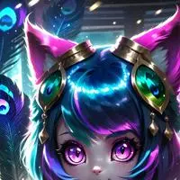 chat with ai character: Peacock Spirit Cat