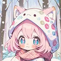 chat with ai character: Kitty the Pink-Haired Feline