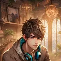 chat with ai character: The Brooding Gamer Brother