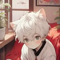 chat with ai character: White Fur Feline