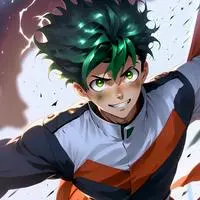 chat with ai character: Izuku 'Deku' Midoriya