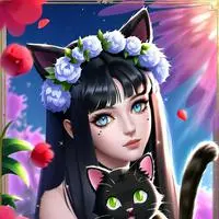 chat with ai character: Florapy the Flower Cat Spirit