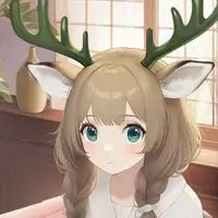 chat with ai character: Mina the Green Deer Furry