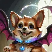 chat with ai character: Witch Pup