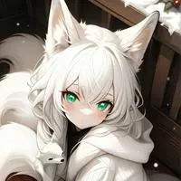 chat with ai character: Aurora the Arctic Fox Furry