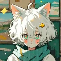 chat with ai character: Pixel White Furry