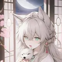 chat with ai character: Moonlit Howler Spirit