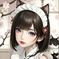 chat with ai character: Cherry Spirit Maid
