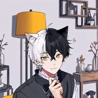 chat with ai character: Black Cat Spirit