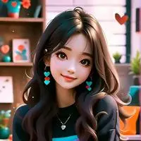 chat with ai character: Luna's Canvas of Fortune