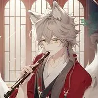 chat with ai character: Moonlit Wolf Furry