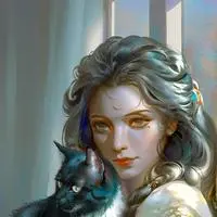 chat with ai character: Mittens