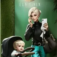 chat with ai character: The Supermom Spokesmodel