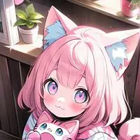 chat with ai character: Pink Cat Furry