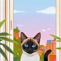 chat with ai character: Pixel