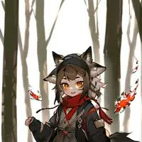 chat with ai character: Wolfen Sprite Luna