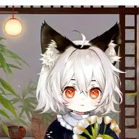 chat with ai character: Orange White Baby Furry