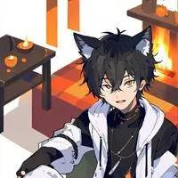 chat with ai character: Azurite Wolf Furry