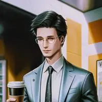 chat with ai character: The High-Tech Cappuccino Connoisseur