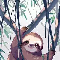 chat with ai character: Branco Sloth Furry