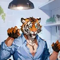 chat with ai character: Tiger Stripe Furry