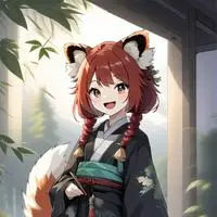 chat with ai character: Pandora the Red Panda Spirit