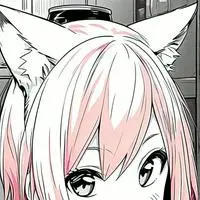chat with ai character: Pink-haired Polar Kitty Spirit