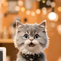 chat with ai character: Пушистик