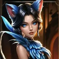 chat with ai character: Feathered Feline S