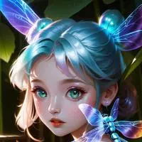 chat with ai character: Iridescent Fae Spirit